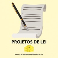 Entram em tramitação seis Projetos de Lei Ordinária