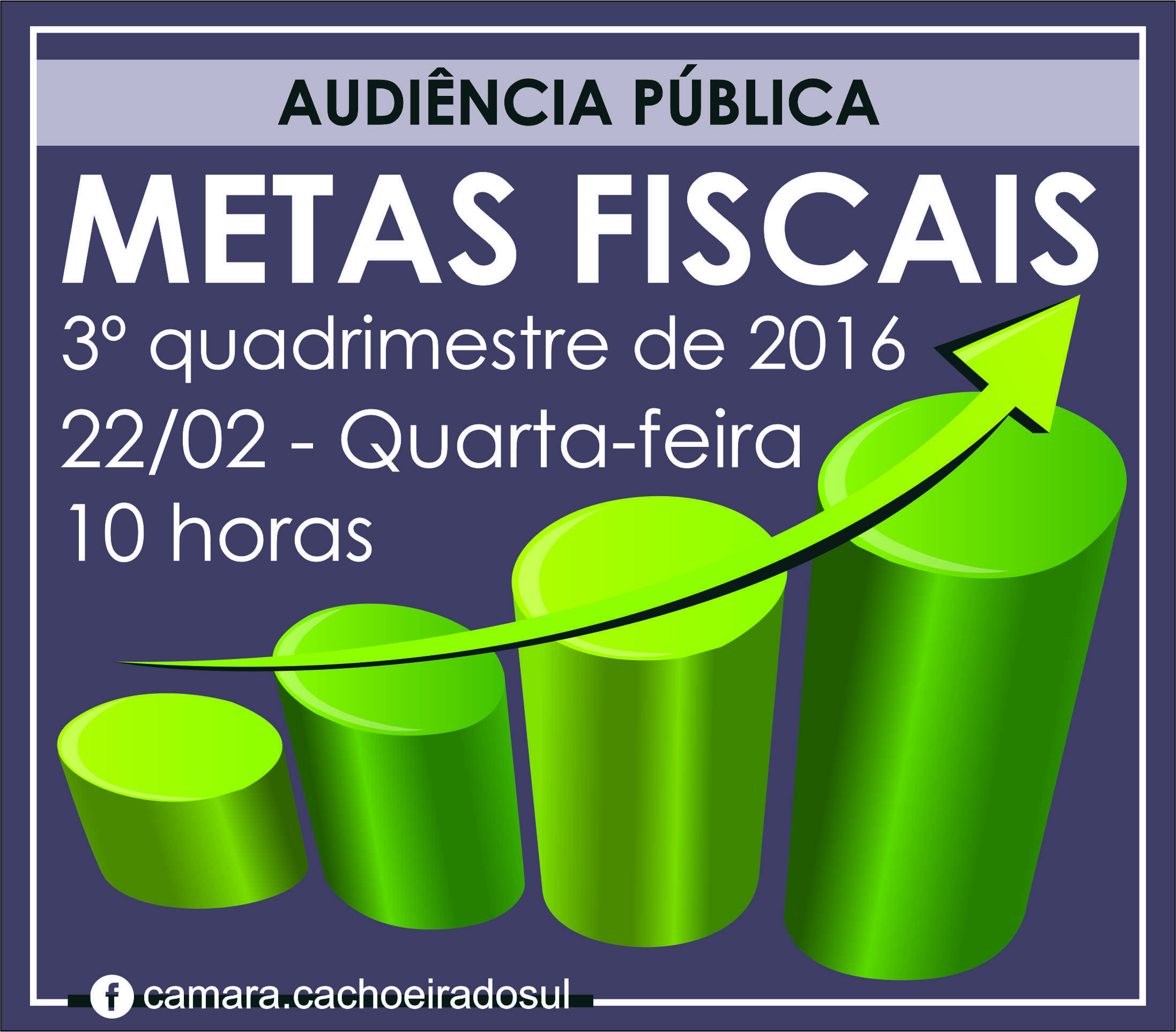 Audiência pública para apresentação das metas fiscais do 3º quadrimestre de 2016