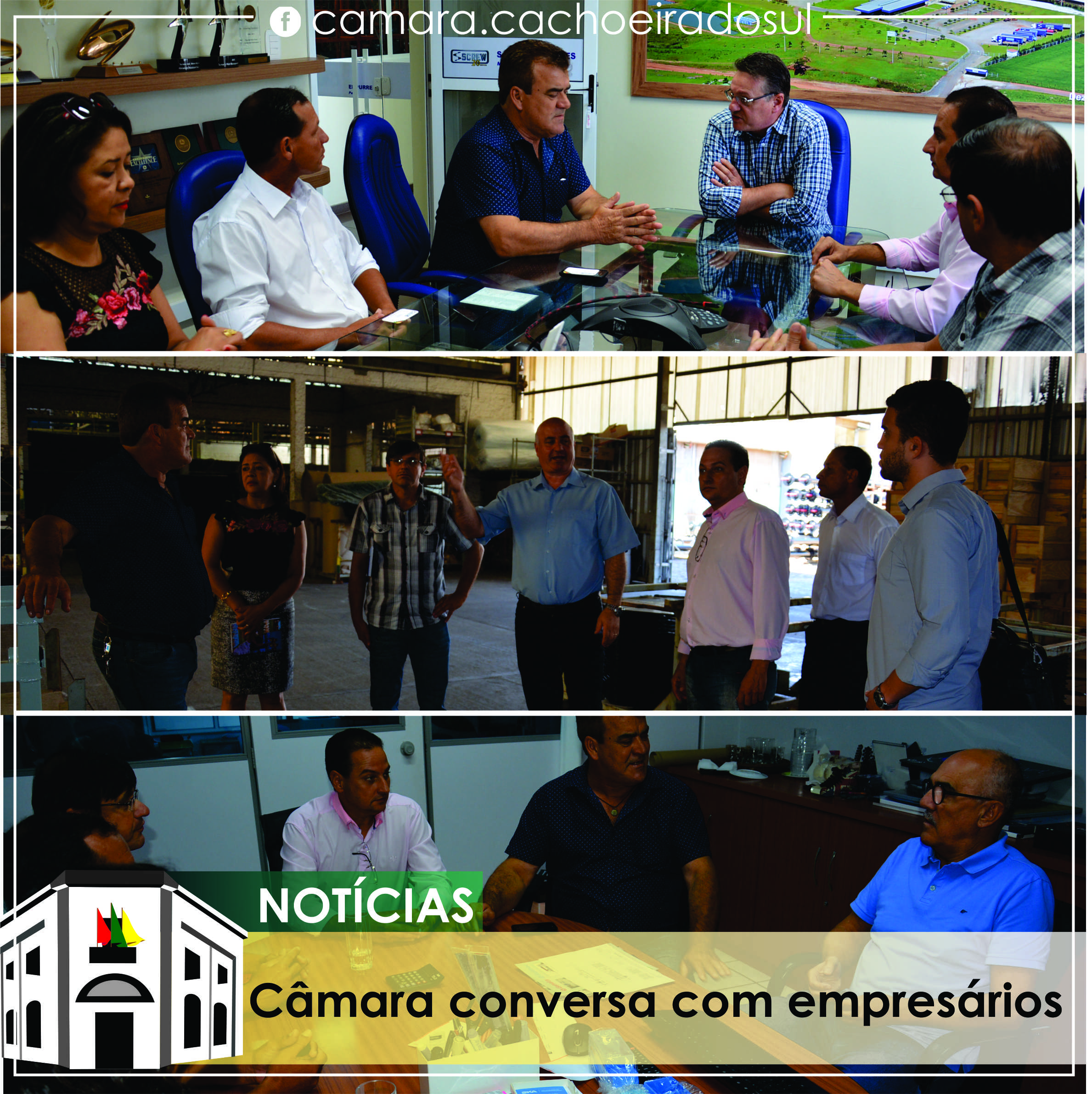 Câmara conversa com empresários