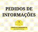 Vereadores enviam pedidos de informações ao executivo