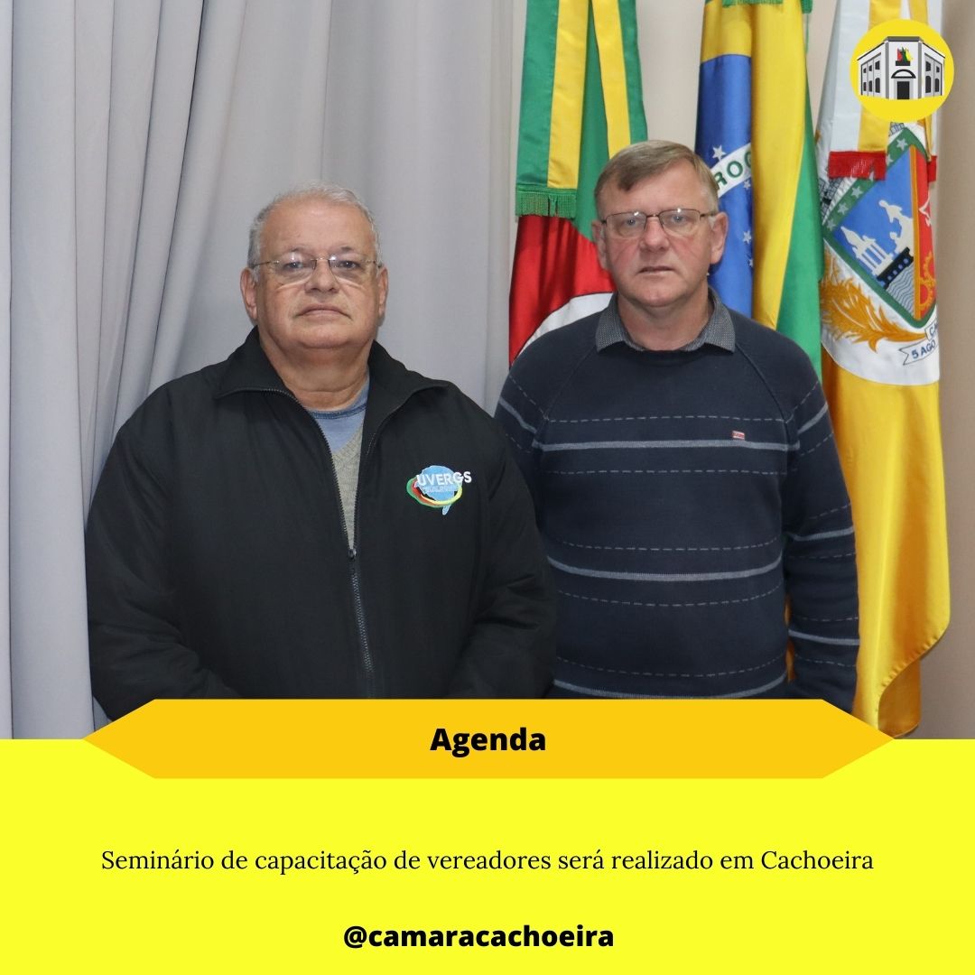 Seminário de capacitação de vereadores será realizado em Cachoeira